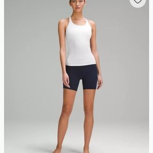 Lululemon Athletica White Tank Top Size L Racerback